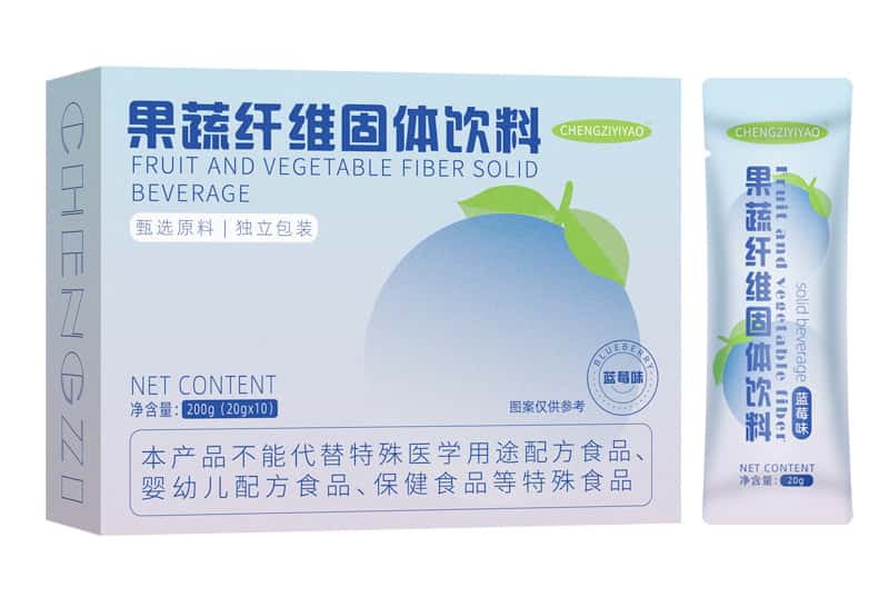 加強版飽腹固體飲料OEM 果蔬纖維強效飽腹代餐粉貼牌代加 工廠家