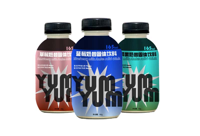 代餐奶昔OEM搖搖瓶網(wǎng)紅代餐奶昔小胖瓶果蔬果味奶昔廠家定制ODM