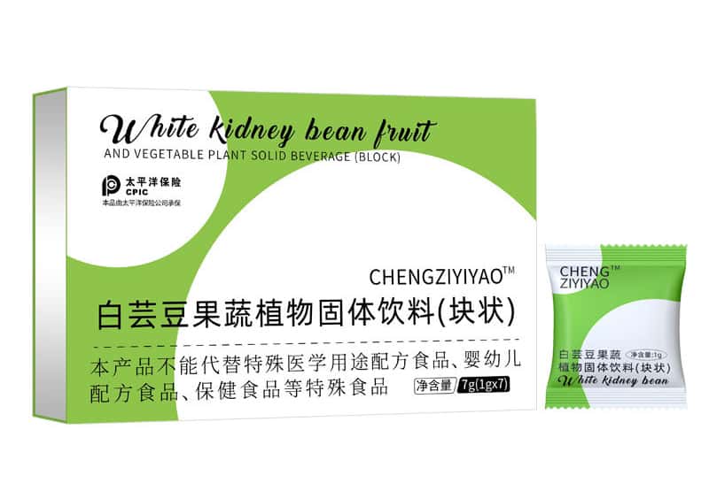 快手抖音定制 白蕓豆果蔬植物固體飲料塊狀壓片糖果OEM代加工貼牌